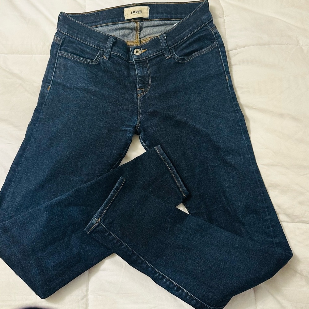Baldwin Women's Dark Blue Skinny Jeans